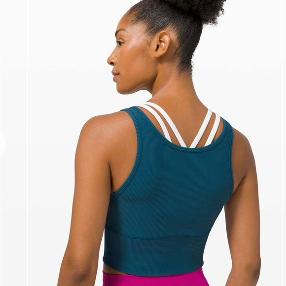 Lululemon Power Pivot Ribbed Tank Top - Picture 2 of 9